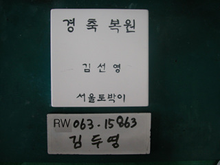 김두영(RW063) 사진