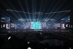 2017년 11월 엑소 콘서트 사진