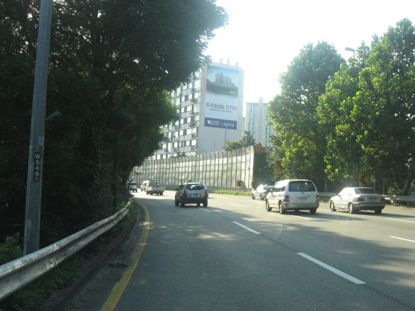강변북로(난지방향) 마포대교 지난 785M 사진