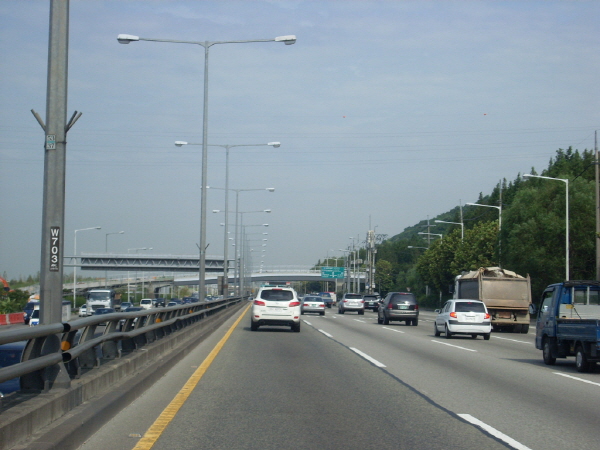 강변북로(난지방향) 성산대교 지난 1,560M 사진