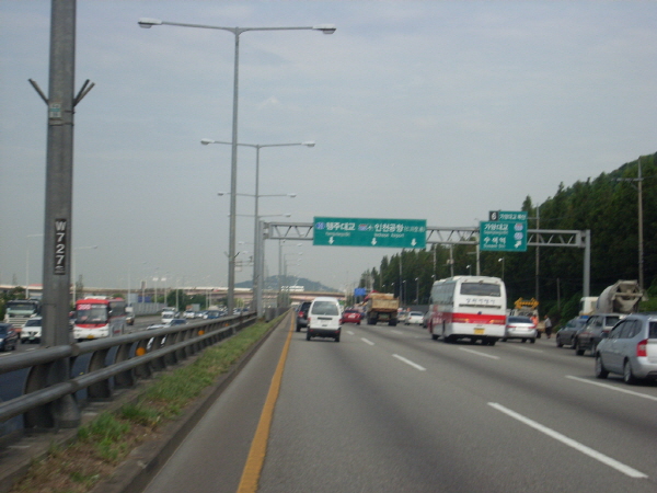 강변북로(난지방향) 성산대교 지난 2,365M 사진