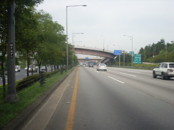 강변북로(난지방향) 성산대교 지난 3,035M 사진