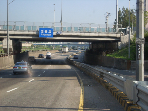 동부간선도로(상계방향) 월릉교 사진