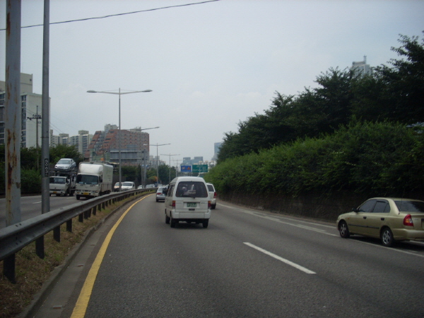 서부간선도로(시흥방향) 목동지하차도 지난 360M 사진