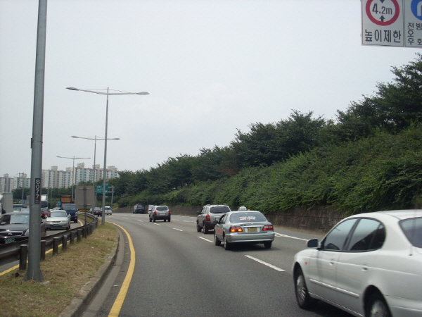 서부간선도로(시흥방향) 목동지하차도 지난 780M 사진